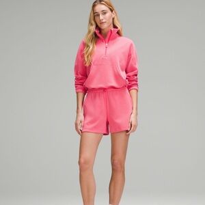 Brushed Softstreme Half Zip Pink Glaze